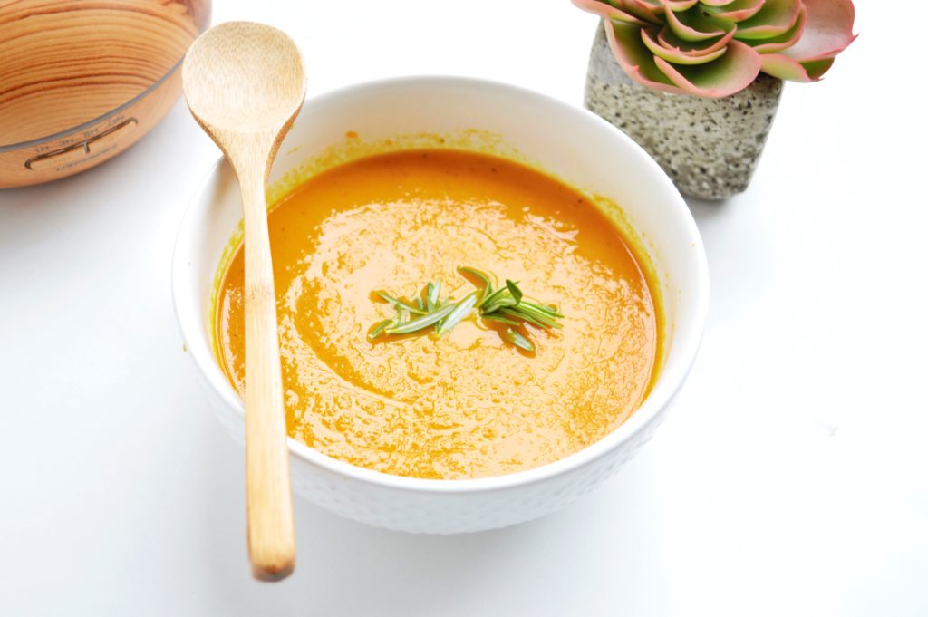 Carrot Turmeric Soup Recipe For The Win | THE DIMPLE LIFE